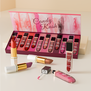 Candy rush lip gloss set